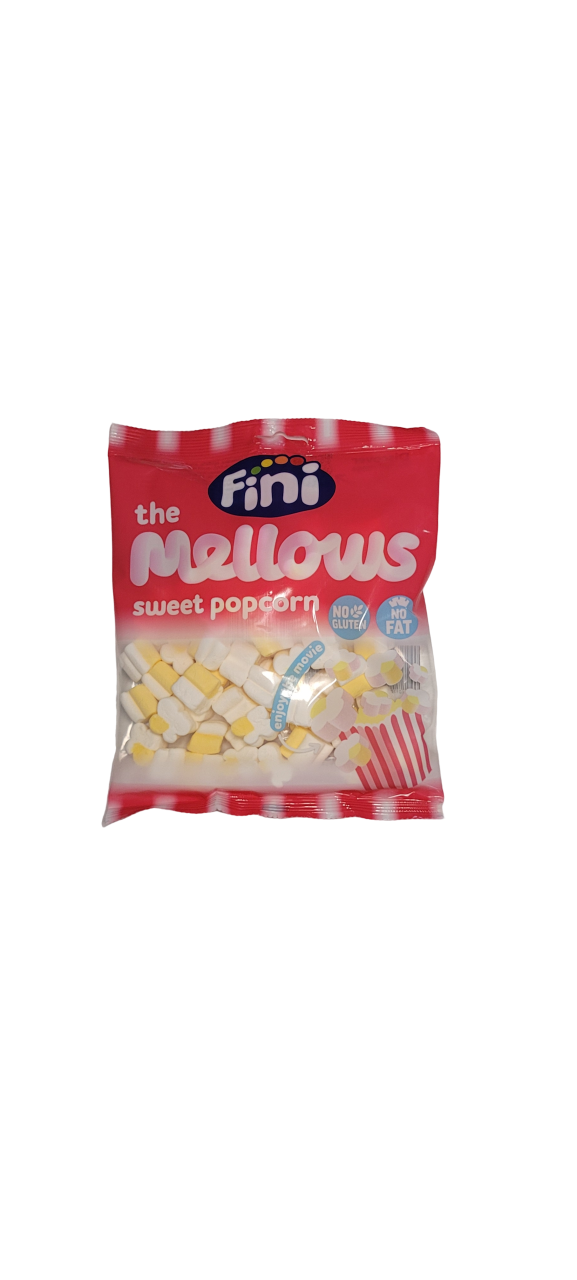 Sachet Fini Mellows Sweet Popcorn 80gr